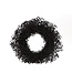 Black flax wreath | Wreath of black Linum dried flowers | Ø 30 centimetres | Ordered by piece