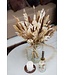 Bouquet de fleurs séchées Maria | Bouquet sec dans les tons bruns et blanchis | Longueur 70 centimètres | Commande par bouquet