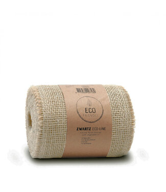 4A Beige Jute lint |  150 millimeter breed | Lengte 10 meter  | Per stuk