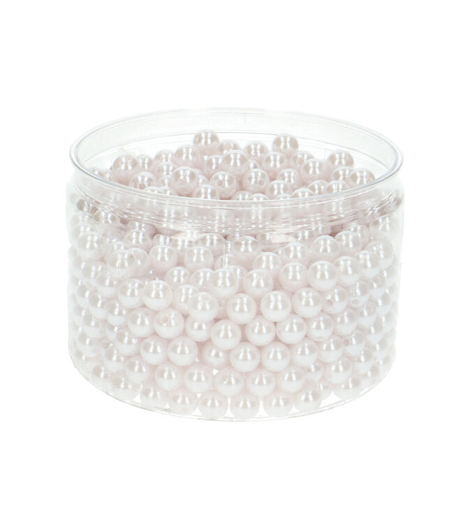 Natural white decorative pearls | Diameter 10 millimetres | 600 pearls per package | Available individually