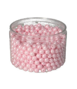 4A Perles de décoration rose clair | Diamètre 10 millimètres | 600 perles par emballage | Par pièce