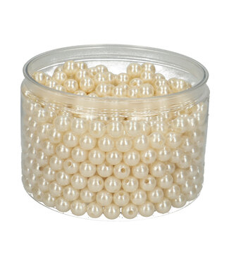 4A Champagne-coloured decorative pearls | Diameter 10 millimetres | 600 pearls per package | Per piece