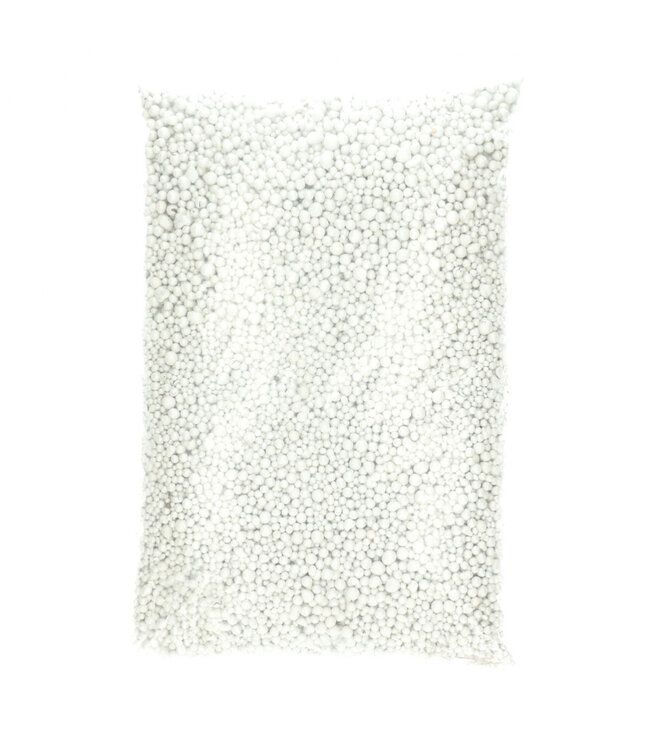 Natural white decorative topping granules | Contents 4 litres | Available to order individually