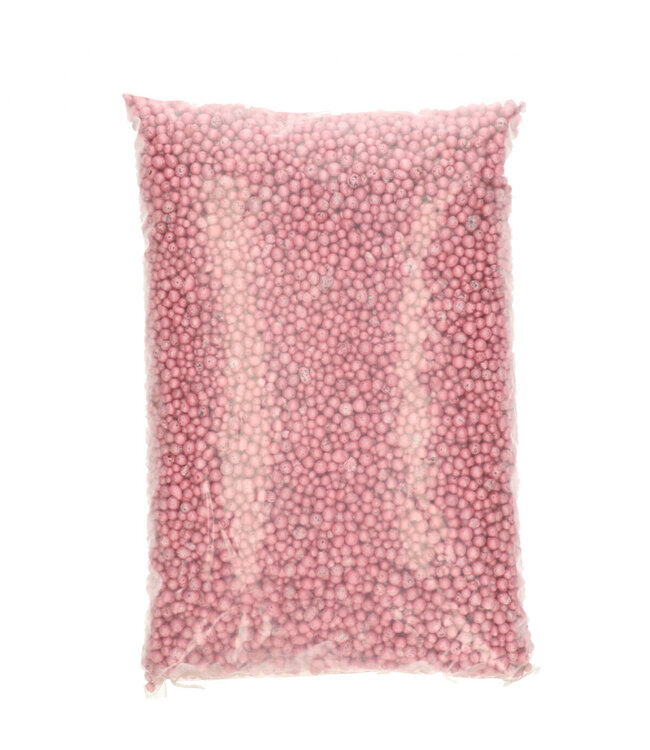 Granulés de décoration rouge clair | Contenu 4 litres | À commander à l'unité