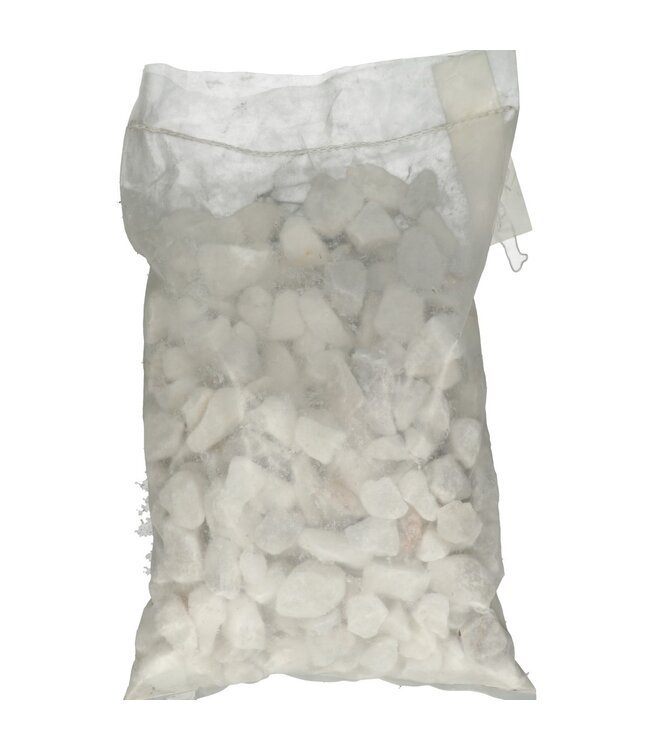 Naturelle gravier blanc | Diamètre 30-40 millimètres | Poids 10 kilogrammes | À l'unité disponible