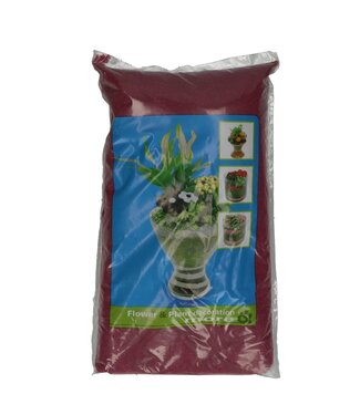 4A Fuchsia-coloured sand garnish | Diameter 0.5 millimetre | Weight 5 kilograms | Per piece