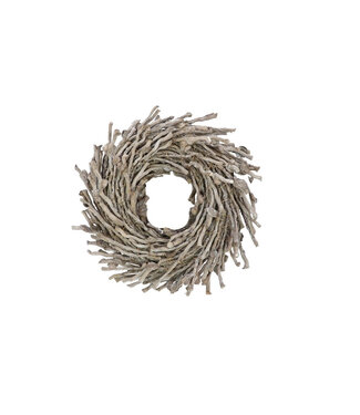 4A Grey Half Botay Wreath | Diameter 30 centimetres | Per piece