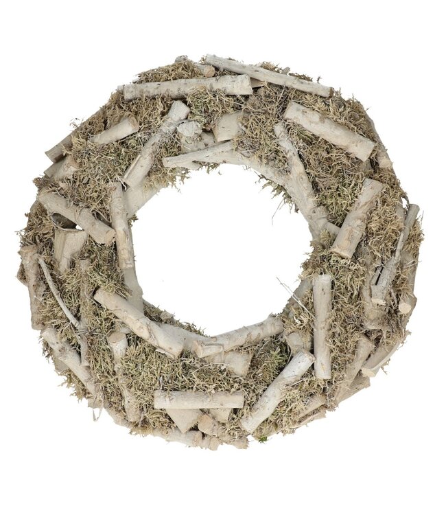Natural White Milka Berk Wreath | Diameter 45 centimetres | Available to order individually