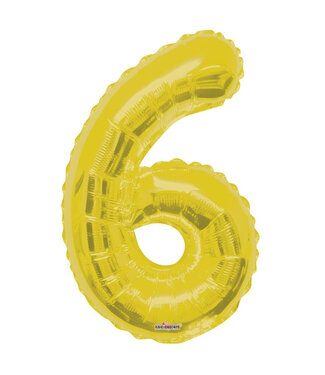 4A Goldene Party! Ballon 6 | Länge 85 Zentimeter | Pro Stück