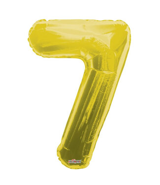 4A Goldene Party! Ballon 7 | Länge 85 Zentimeter | Pro Stück