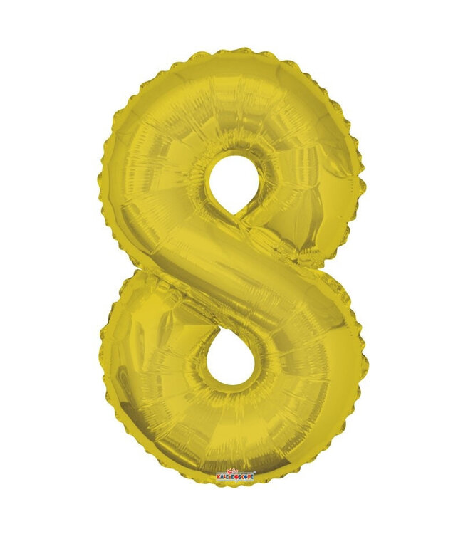 Golden Party! Balloon 8 | Length 85 centimetres | Available individually