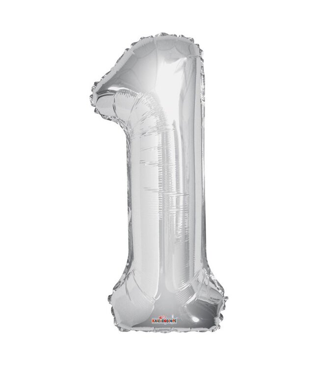 Silver Party! Balloon 1 | Length 85 centimetres | Available individually