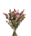 Bouquet de fleurs séchées Secret rose M | Bouquet sec aux couleurs roses | Longueur 60 cm | Commande par bouquet