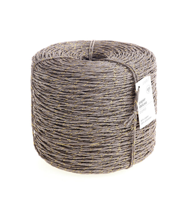 Graues Papier Deluxe Draht | Durchmesser 1 Millimeter | Länge 40 Meter | Pro Stück bestellbar