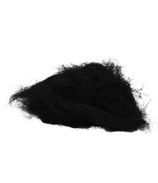 4A Zwarte Curly decoratie | Gewicht 350 gram  | Per stuk