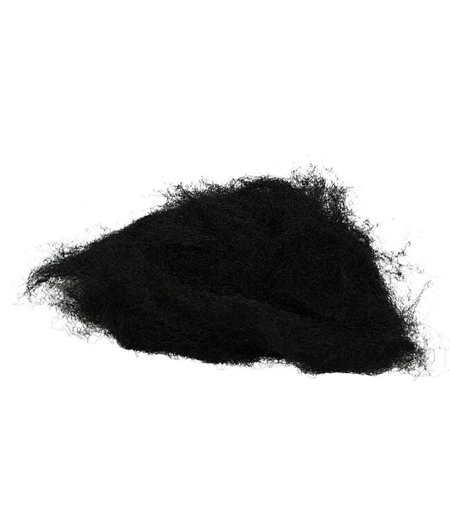 Zwarte Curly decoratie | Gewicht 350 gram  | Per stuk te bestellen