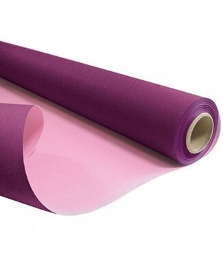 4A Purple pink duo roll paper | 80 centimetres wide | Length 40 metres | Weight 60 grams | Per piece