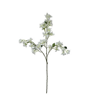 4A Natural white Bougainvillea branch artificial flowers | Length 104 centimetres | Per piece