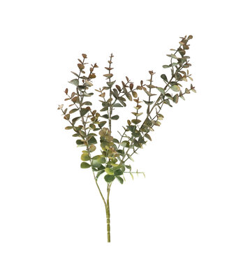 4A Grüne Eukalyptus Kunstblumen | Länge 65 Zentimeter | Pro 6 Stück