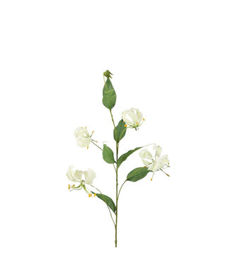 4A Natural white Gloriosa artificial flowers | Length 86 centimetres | Per 4 pieces