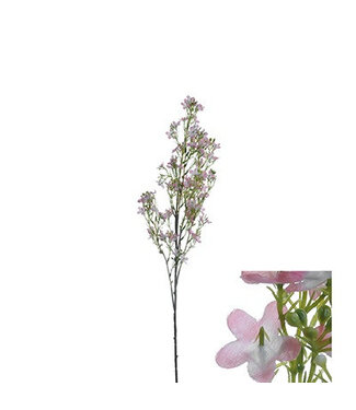 4A Hellrosa Wildblumen Kunstblumen | Länge 88 Zentimeter | Pro 6 Stück