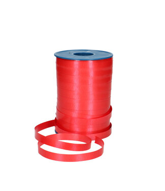4A Rotes Kräuselband | 10 Millimeter breit | Länge 250 Meter | Pro Stück