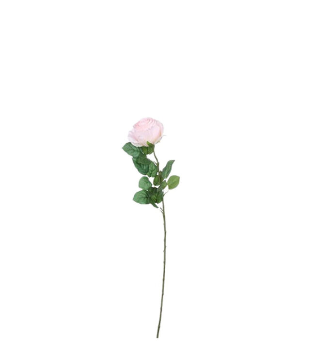 Light pink roses artificial flowers | Length 69 centimetres | Available to order per 12 pieces