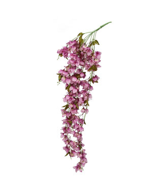 4A Lila Bougainvillea Zierblumen Kunstblumen | Länge 126 Zentimeter | Pro Stück