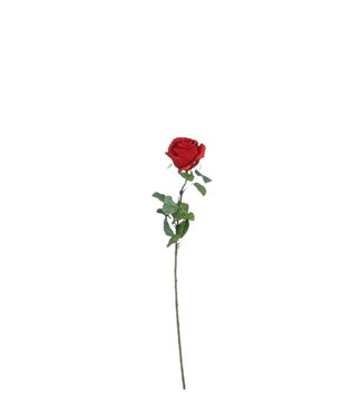 4A Rode rozen kunstbloemen | Lengte 69 centimeter | Per 12 stuks