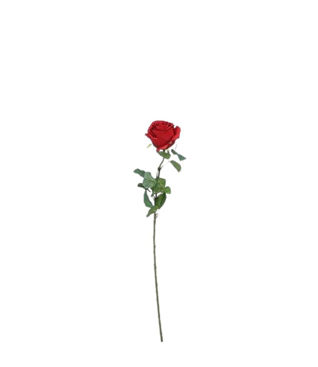 Red rose artificial flowers | Length 69 centimetres | Available to order in sets of 12