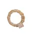 Couronne de paille bio naturelle | Diamètre 30 cm | Disponible à l'unité