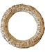 Couronne de paille bio naturelle | Diamètre 30 cm | Disponible à l'unité