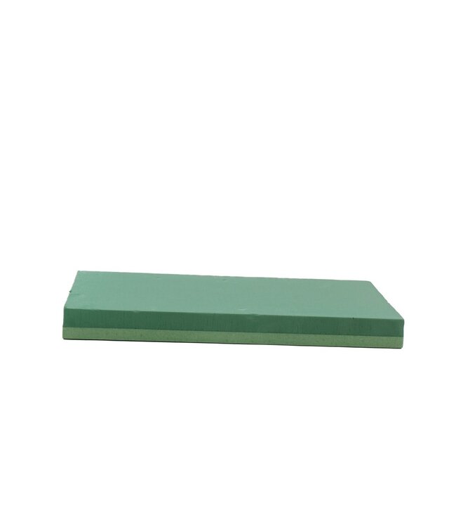 Groen Oasis steekschuim DesignSheet  | Afmetingen 61 x 31 centimeter | Per stuk te bestellen