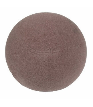 4A Brauner Bio Oasis Steckschaum Ball | Durchmesser 20 Zentimeter | Pro Stück