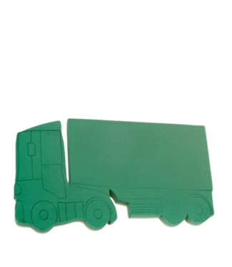 4A Camion de mousse florale Oasis verte | Dimensions 44 x 88 centimètres | Par pièce
