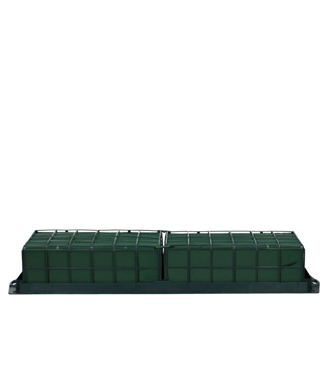 Green Oasis floral foam Dekorette | Dimensions 48 x 11 x 6 centimetres | Available for individual purchase