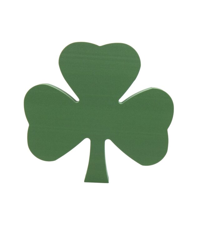 Green Oasis floral foam clover | Dimensions 57 x 54 centimetres | Available to order per piece