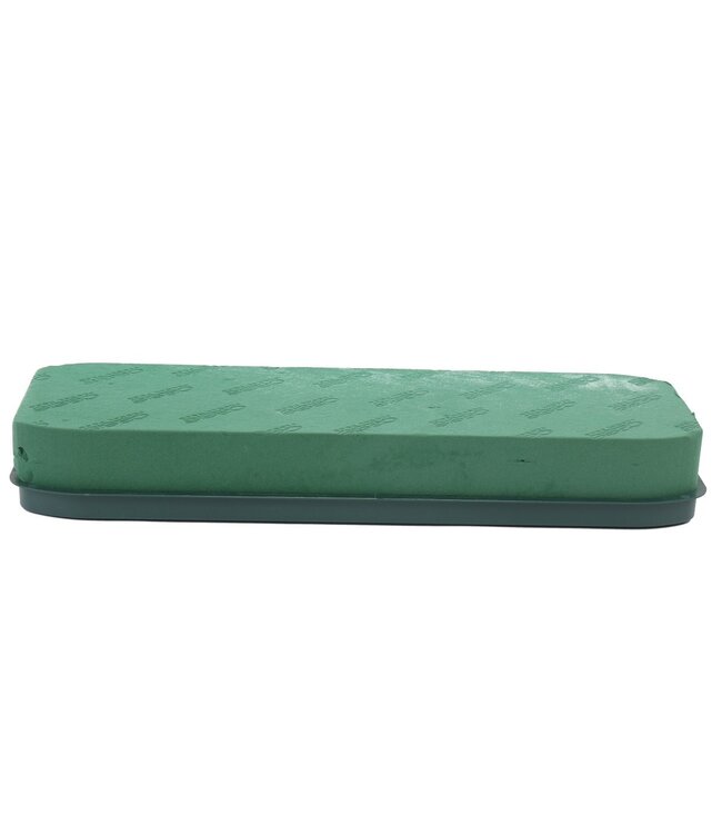 Grüne Oasis Steckmoos Sargschale | Maße 60 x 21 x 8 Zentimeter | Pro Stück bestellbar