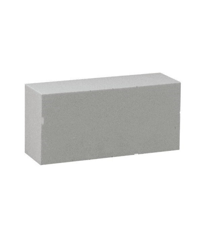 Grey Oasis SEC floral foam block | Dimensions 20 x 10 x 7.5 centimetres | 20 blocks per package | Available for individual purchase