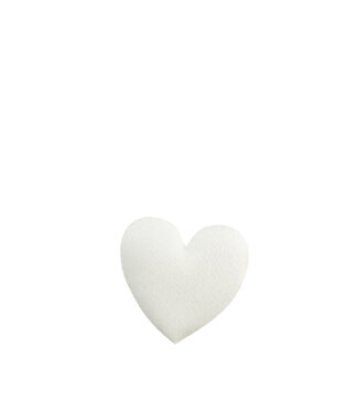 4A Bruiloft Deco hart satin 25mm x24 ( x 1 )
