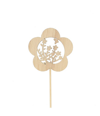 4A Bijsteker 50cm Bloem Flori 7cm ( x 25 )