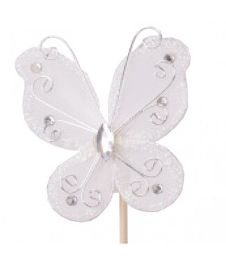 4A Bijsteker 50cm Vlinder Orient 7cm | Per 25 stuks