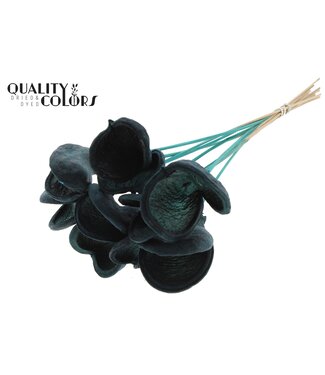 QC Badam on stem Turquoise | Per 50 stuks