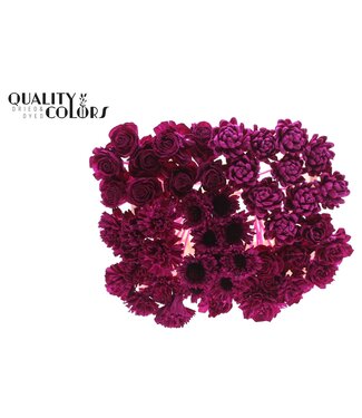 QC Shola Flower Mix on stem Lilac | Per 50 stuks