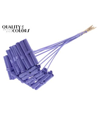 QC Jute Stick Posy on stem Covered Milka ( x 50 )