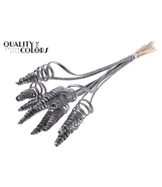 QC Cane Cone on stem Metallic Graphite ( x 50 )