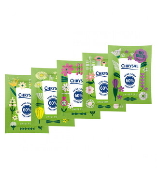 4A Entretien Chrysal Nourriture biologique universelle pour fleurs | Contenu 1000 sachets | Par pièce