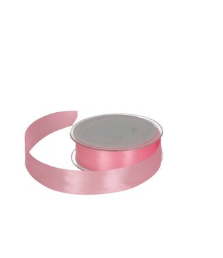 4A Light pink satin ribbon | Width 25 millimetres | Length 25 metres | Per piece