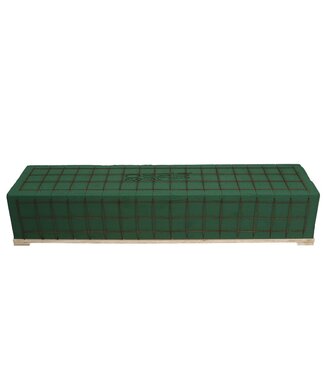 4A Raquette Bioline en mousse florale verte Oasis | Dimensions 51 x 12 x 8 centimètres | Par 4 pièces