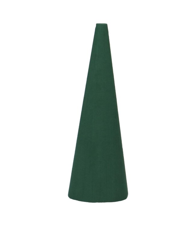 Cône Oasis Vert | Dimensions 24 x 10 centimètres | Commande par 6 pièces